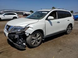 Salvage cars for sale from Copart San Diego, CA: 2015 Nissan Pathfinder S
