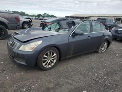 Salvage cars for sale at Madisonville, TN auction: 2007 Infiniti G35