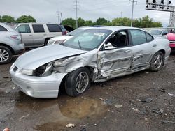 Pontiac Grand Prix gt salvage cars for sale: 2001 Pontiac Grand Prix GT