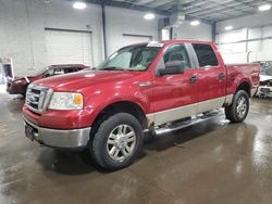 Salvage cars for sale at Ham Lake, MN auction: 2008 Ford F150 Supercrew