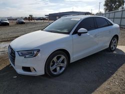 Salvage cars for sale at San Diego, CA auction: 2018 Audi A3 Premium