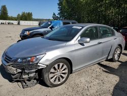 Salvage cars for sale at Arlington, WA auction: 2015 Honda Accord EXL