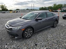 Salvage cars for sale at Barberton, OH auction: 2018 Honda Civic EX