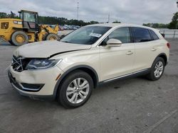 Salvage cars for sale at Dunn, NC auction: 2018 Lincoln MKX Premiere