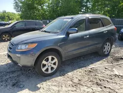 Salvage cars for sale from Copart Candia, NH: 2009 Hyundai Santa FE SE