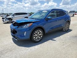 Salvage cars for sale from Copart Arcadia, FL: 2022 Ford Escape Titanium