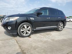 Salvage cars for sale at Grand Prairie, TX auction: 2014 Nissan Pathfinder S