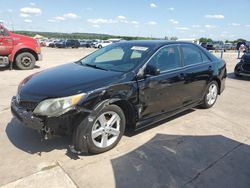 Salvage cars for sale at Grand Prairie, TX auction: 2012 Toyota Camry Base