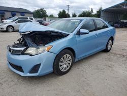 Salvage cars for sale from Copart Midway, FL: 2013 Toyota Camry L
