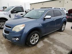 Salvage cars for sale from Copart Haslet, TX: 2011 Chevrolet Equinox LTZ