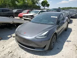 Tesla Model 3 salvage cars for sale: 2021 Tesla Model 3