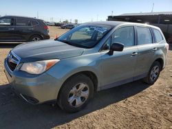 Salvage cars for sale at Brighton, CO auction: 2015 Subaru Forester 2.5I