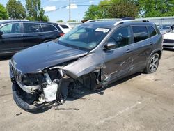 Salvage cars for sale at Moraine, OH auction: 2019 Jeep Cherokee Limited