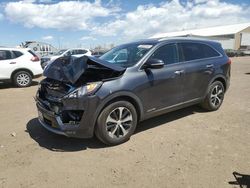 2017 KIA Sorento EX en venta en Brighton, CO