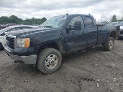 Salvage cars for sale at Duryea, PA auction: 2011 GMC Sierra K2500 SLE