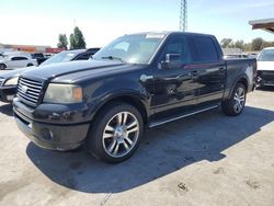 Salvage trucks for sale at Hayward, CA auction: 2007 Ford F150 Supercrew