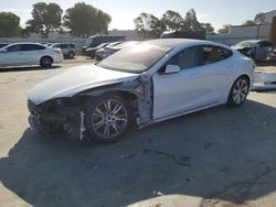 Salvage cars for sale at Hayward, CA auction: 2020 Tesla Model S