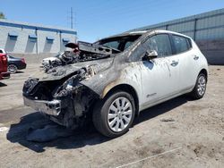 Nissan Leaf salvage cars for sale: 2016 Nissan Leaf SV