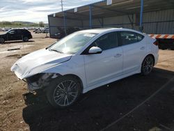Salvage cars for sale at Colorado Springs, CO auction: 2018 Hyundai Elantra Sport