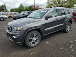 Salvage cars for sale at New Britain, CT auction: 2018 Jeep Grand Cherokee Limited