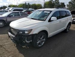 Salvage cars for sale from Copart Denver, CO: 2016 Dodge Journey Crossroad
