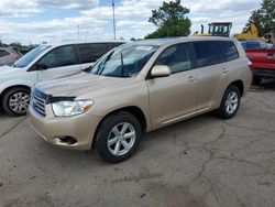Salvage cars for sale at Woodhaven, MI auction: 2008 Toyota Highlander