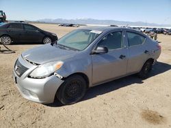 Salvage cars for sale from Copart Adelanto, CA: 2014 Nissan Versa S