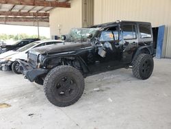Salvage cars for sale at Homestead, FL auction: 2012 Jeep Wrangler Unlimited Sport
