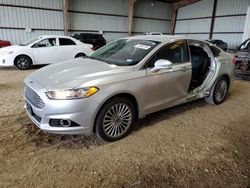 Salvage cars for sale at Houston, TX auction: 2016 Ford Fusion Titanium