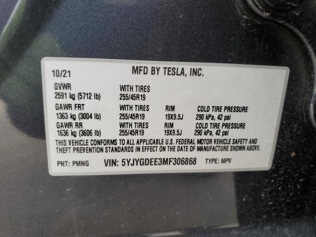 2021 Tesla Model Y