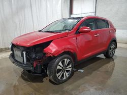 Salvage cars for sale at Central Square, NY auction: 2013 KIA Sportage EX