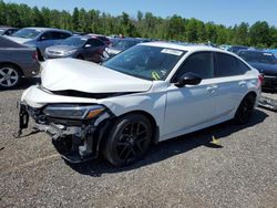 Salvage cars for sale at Bowmanville, ON auction: 2022 Honda Civic Sport