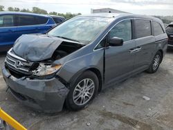 Salvage cars for sale at auction: 2012 Honda Odyssey EX