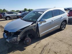 Salvage cars for sale at Pennsburg, PA auction: 2017 Acura RDX Advance