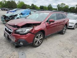 Salvage cars for sale from Copart Madisonville, TN: 2018 Subaru Outback 3.6R Limited
