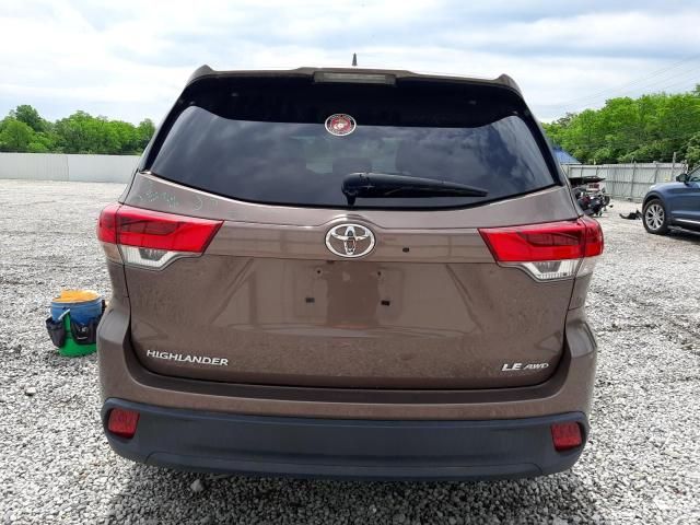 2019 Toyota Highlander LE