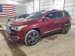 GMC salvage cars for sale: 2017 GMC Acadia Denali