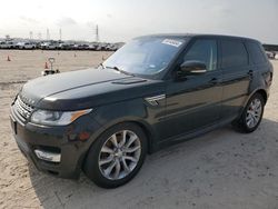 Salvage cars for sale at Houston, TX auction: 2016 Land Rover Range Rover Sport HSE