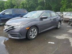 Salvage cars for sale at Glassboro, NJ auction: 2016 Honda Civic LX