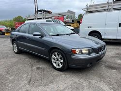 Salvage cars for sale at North Billerica, MA auction: 2004 Volvo S60 2.5T