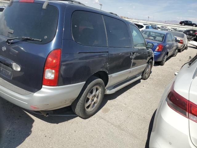 2001 Nissan Quest SE