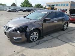 Salvage cars for sale at Littleton, CO auction: 2015 Nissan Altima 2.5