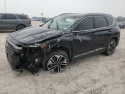 Salvage cars for sale at auction: 2019 Hyundai Santa FE Limited