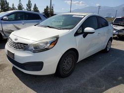 Salvage cars for sale from Copart Rancho Cucamonga, CA: 2015 KIA Rio LX