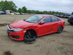 Honda Civic Touring salvage cars for sale: 2017 Honda Civic Touring