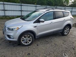 Salvage cars for sale at Hampton, VA auction: 2017 Ford Escape SE