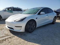 Salvage cars for sale from Copart Arcadia, FL: 2022 Tesla Model 3