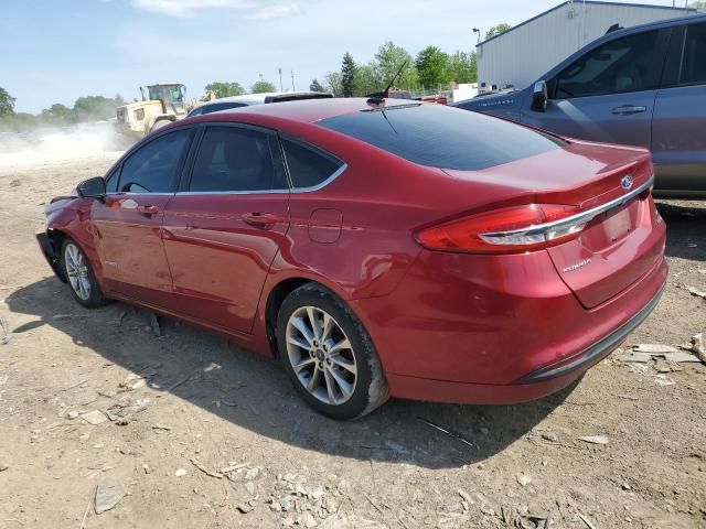 2017 Ford Fusion SE Hybrid