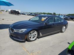 Salvage cars for sale at Grand Prairie, TX auction: 2016 BMW 750 XI