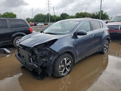 Salvage cars for sale from Copart Columbus, OH: 2020 KIA Sportage LX